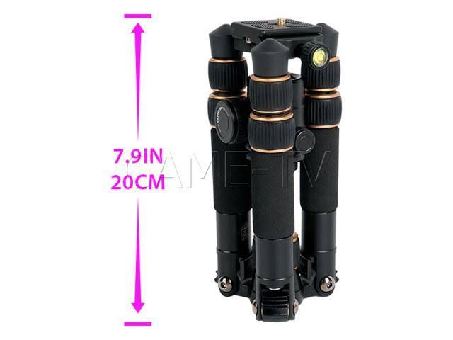 Portable 7.8x22 Mini Tripod with Ball Head T817