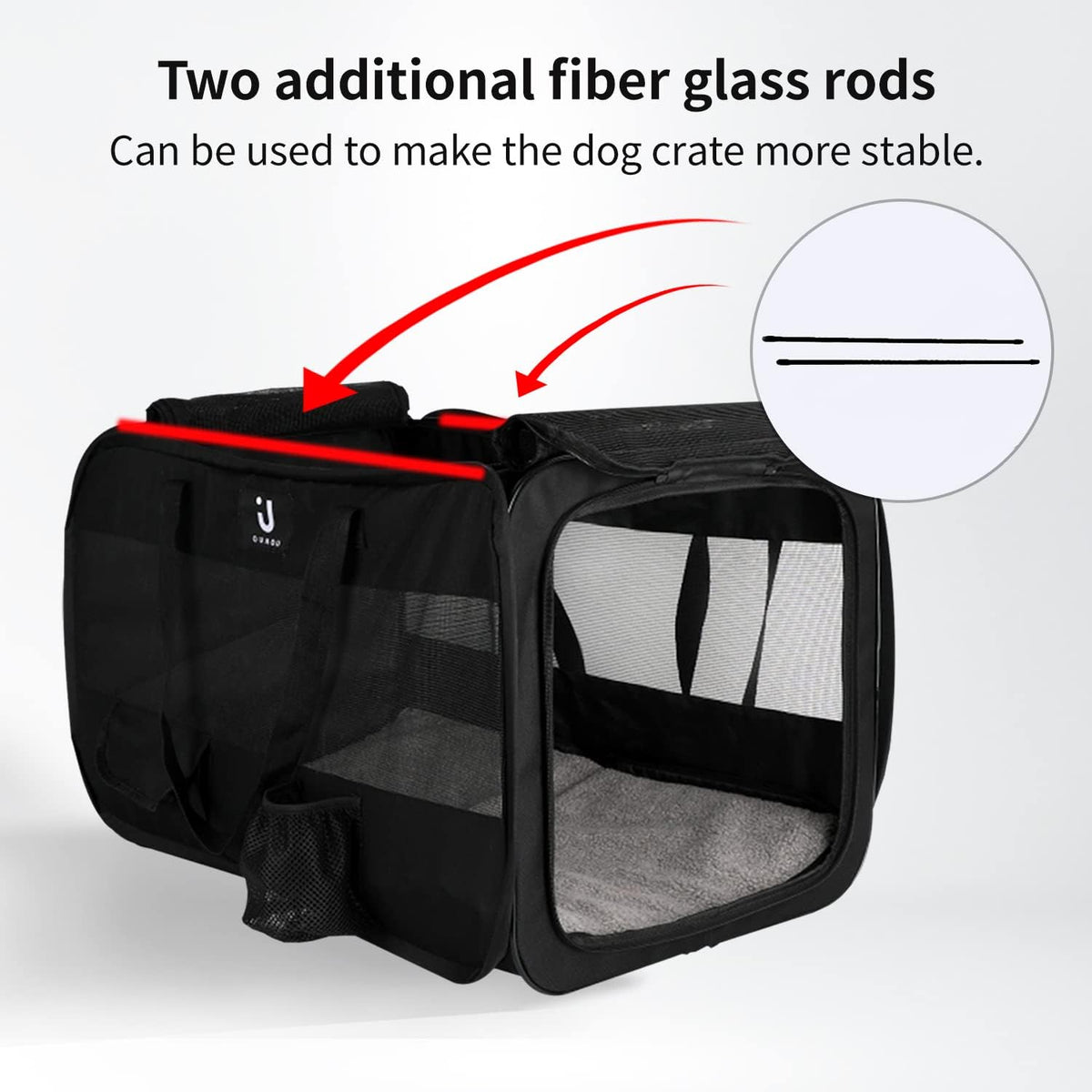 Folding Playpen Case Car Animal Training Bag for Dogs J9934