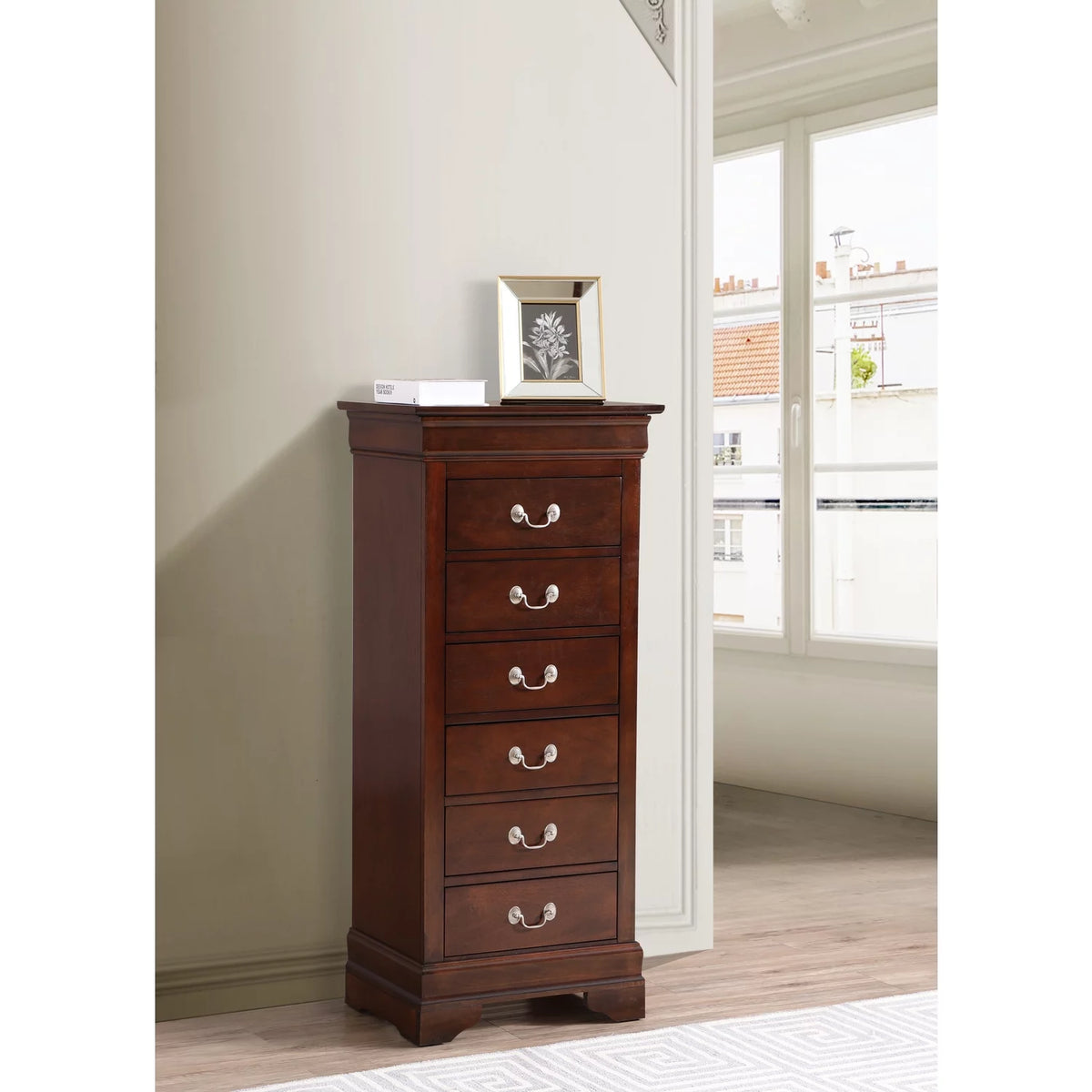 7 Drawer Cappuccino Lingerie Chest Z161958