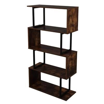 Steel Geometric Bookcase X991