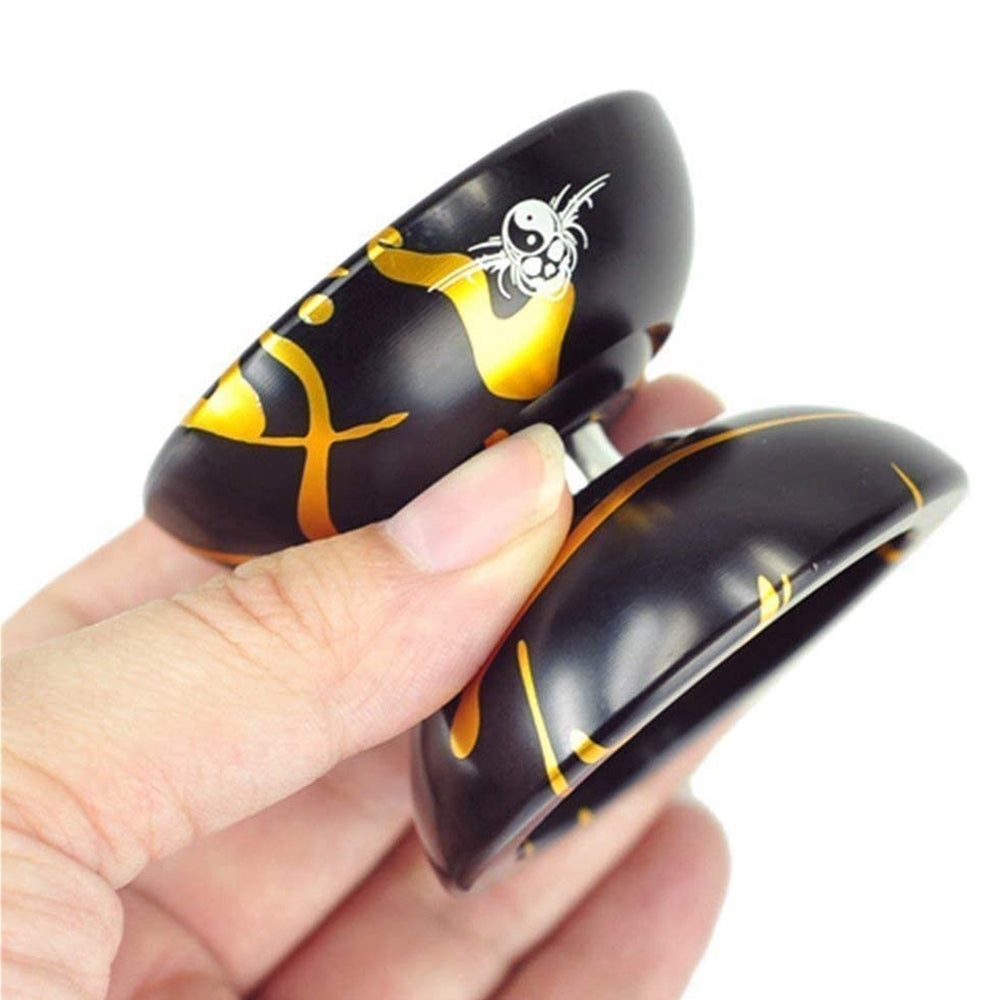 Alloy Aluminum Yoyo Ball with Bag, Glove and 10 Strings K954849