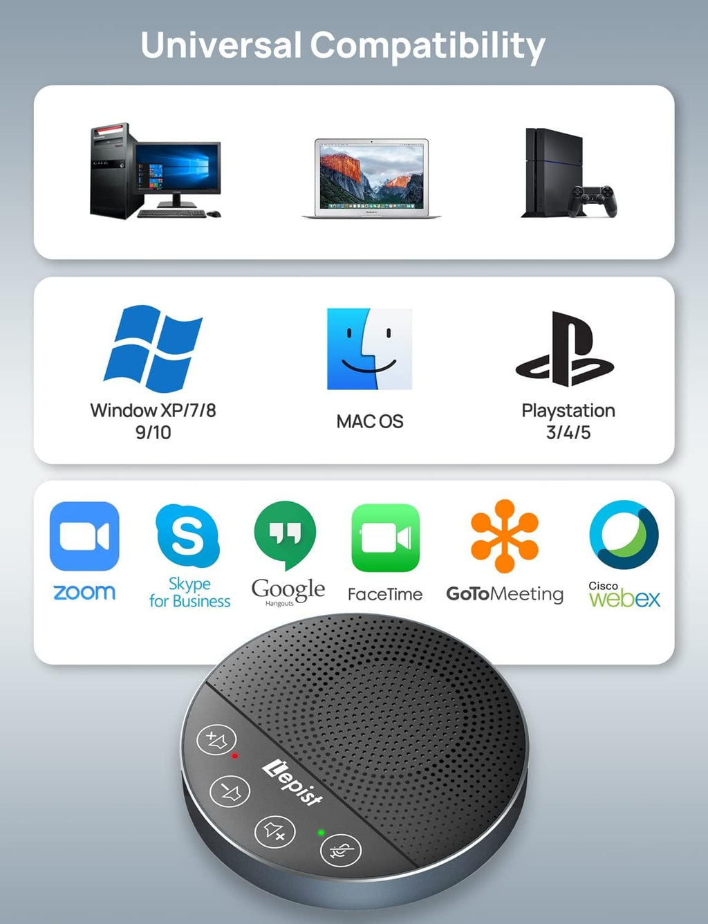 USB Speakerphone with Microphone R51714