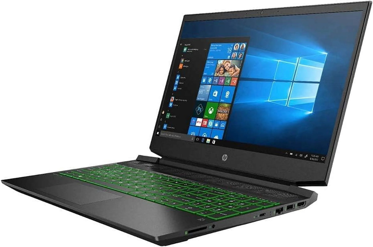 15.6" FHD Gaming Laptop, AMD Ryzen 5-4600H, 32GB RAM, 1TB HDD+1TB SSD, GeForce GTX 1650, Black V5033