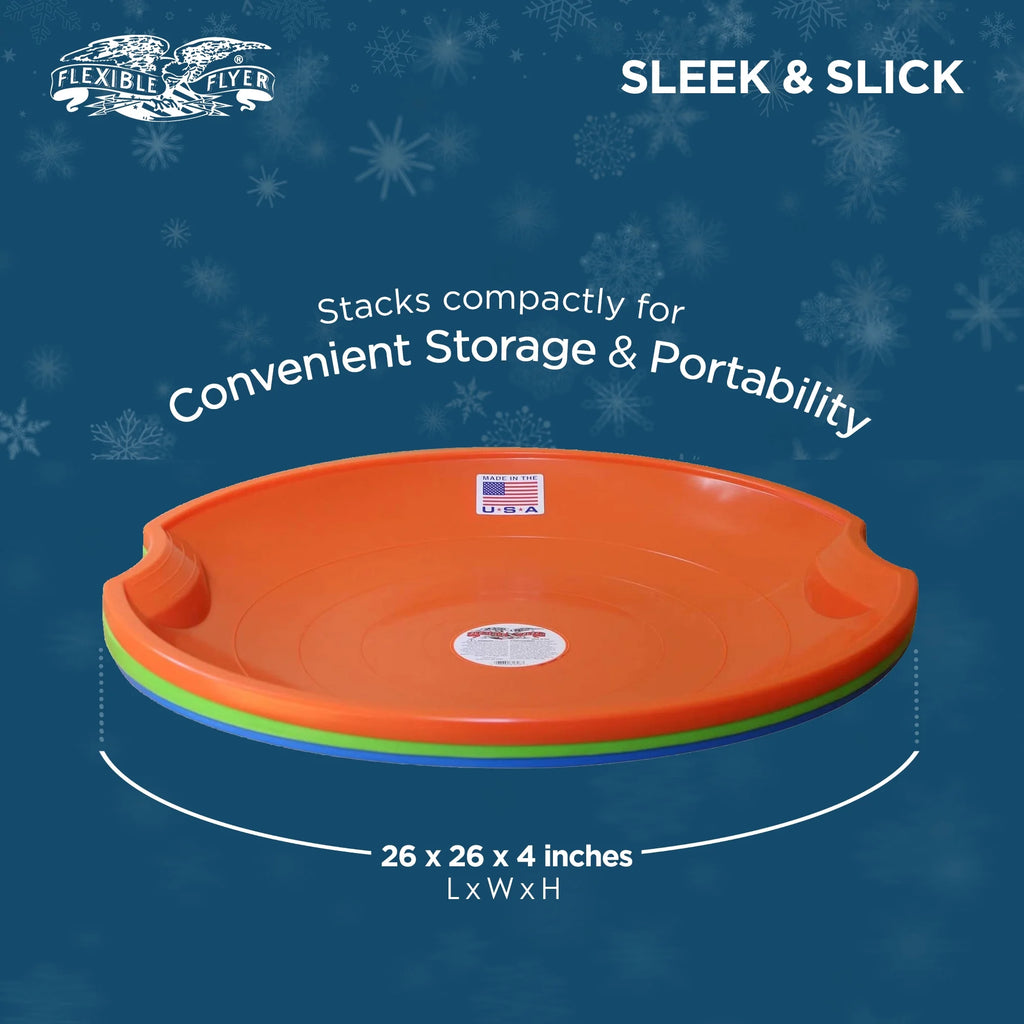 Blue 26" Plastic Snow Sled E92212