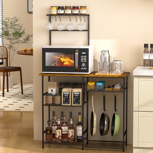 6-Tier Kitchen Baker's Rack with Storage Y57731