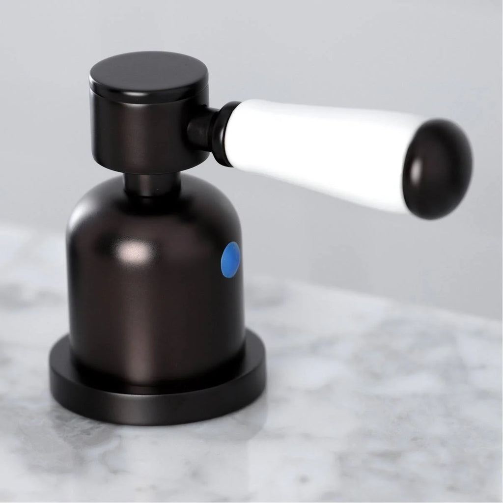 Oil Rubbed Bronze Widespread Bathroom Faucet I980
