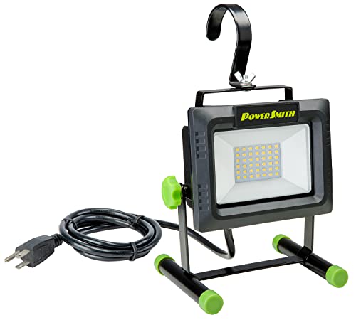 2000 LM Weatherproof Tiltable Portable LED Work Light D2864