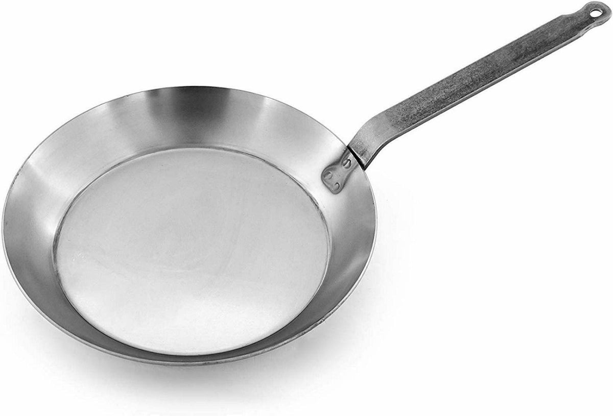 Black Steel Fry Pan 8-5/8 inch I8875