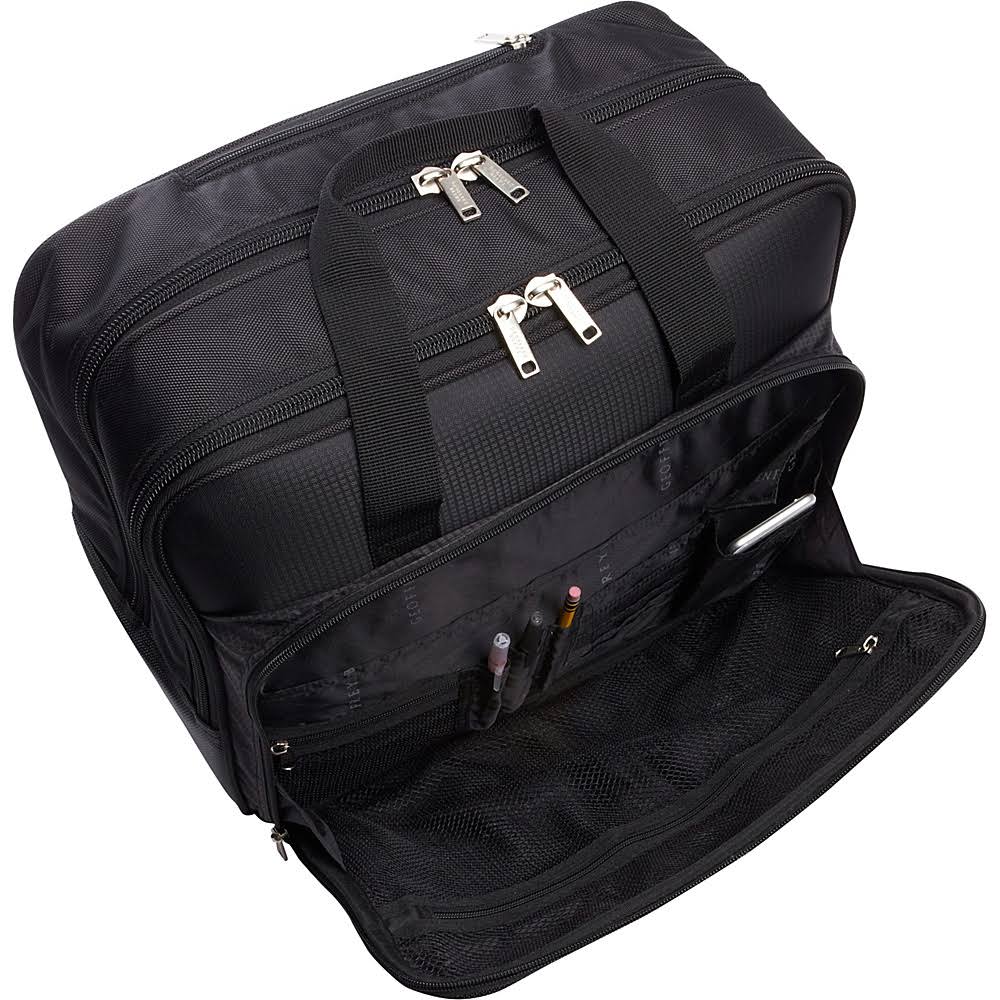Black w/ Gray Tech Rolling Business Case C91641