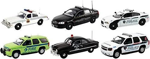 Set of 6 Police Cars 1 43 C229465