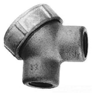 1-1/4x22 Conduit Capped Elbow V1164