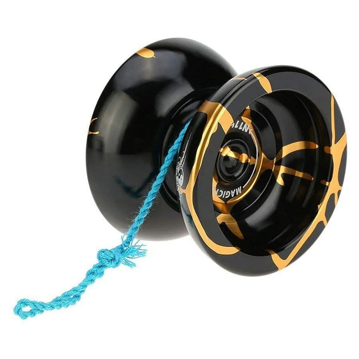 Alloy Aluminum Yoyo Ball with Bag, Glove and 10 Strings K954849