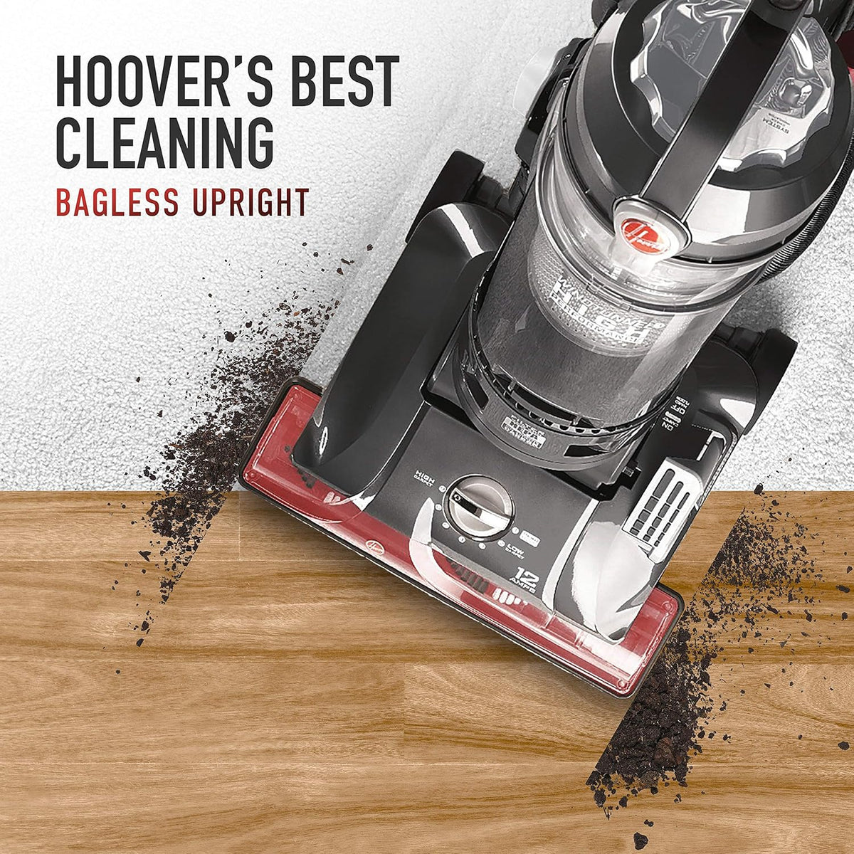 Bagless Upright Vacuum Cleaner with HEPA Media Filtration C3031
