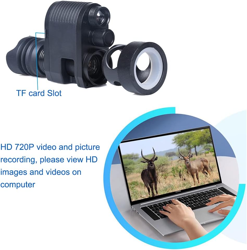 Digital Night Vision Monocular Scope Camera with 32GB Memory Card W208049