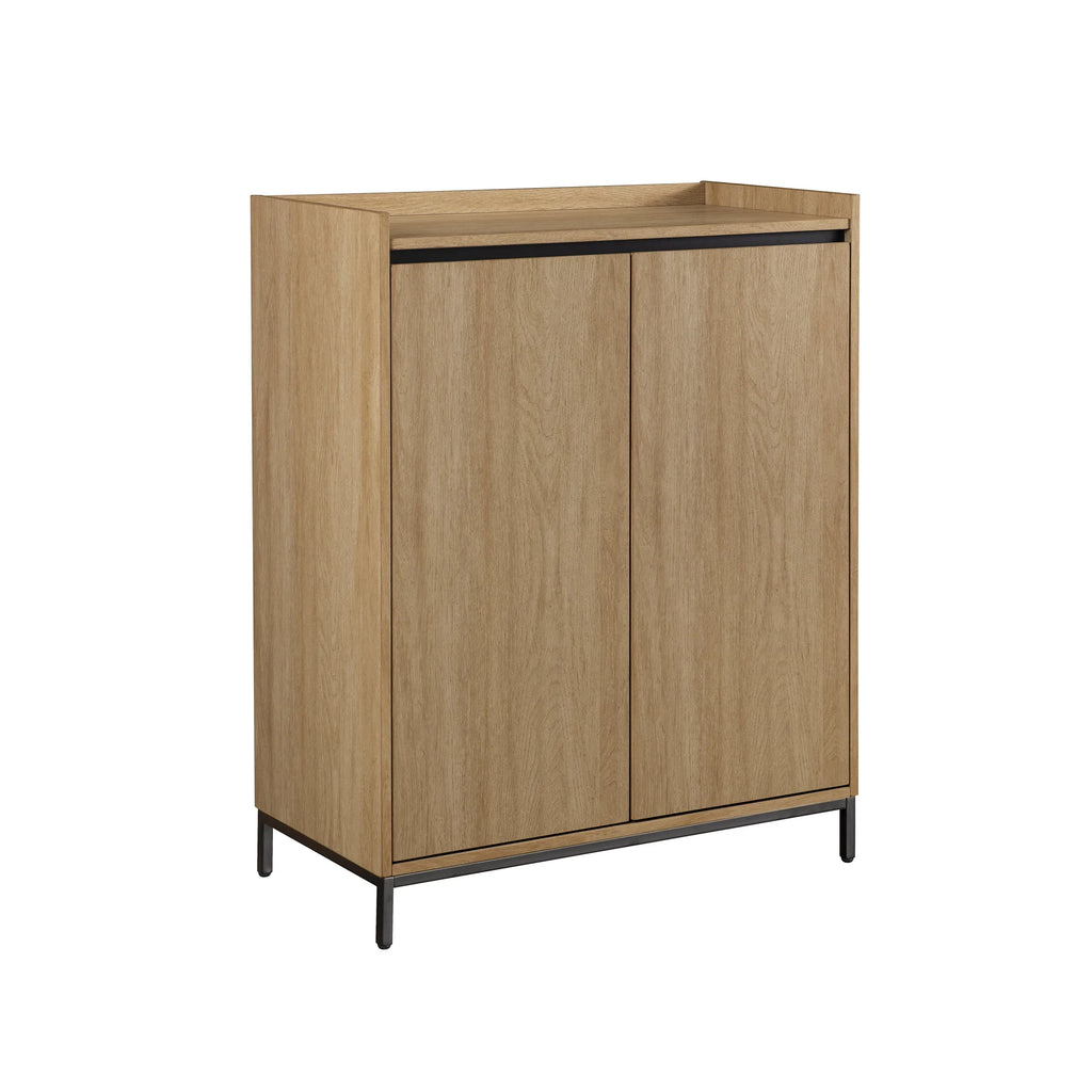 Contemporary 2-Door Accent Cabinet R9301