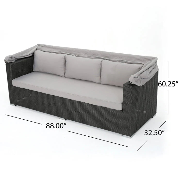 Water Resistant Wicker Sofa A160601
