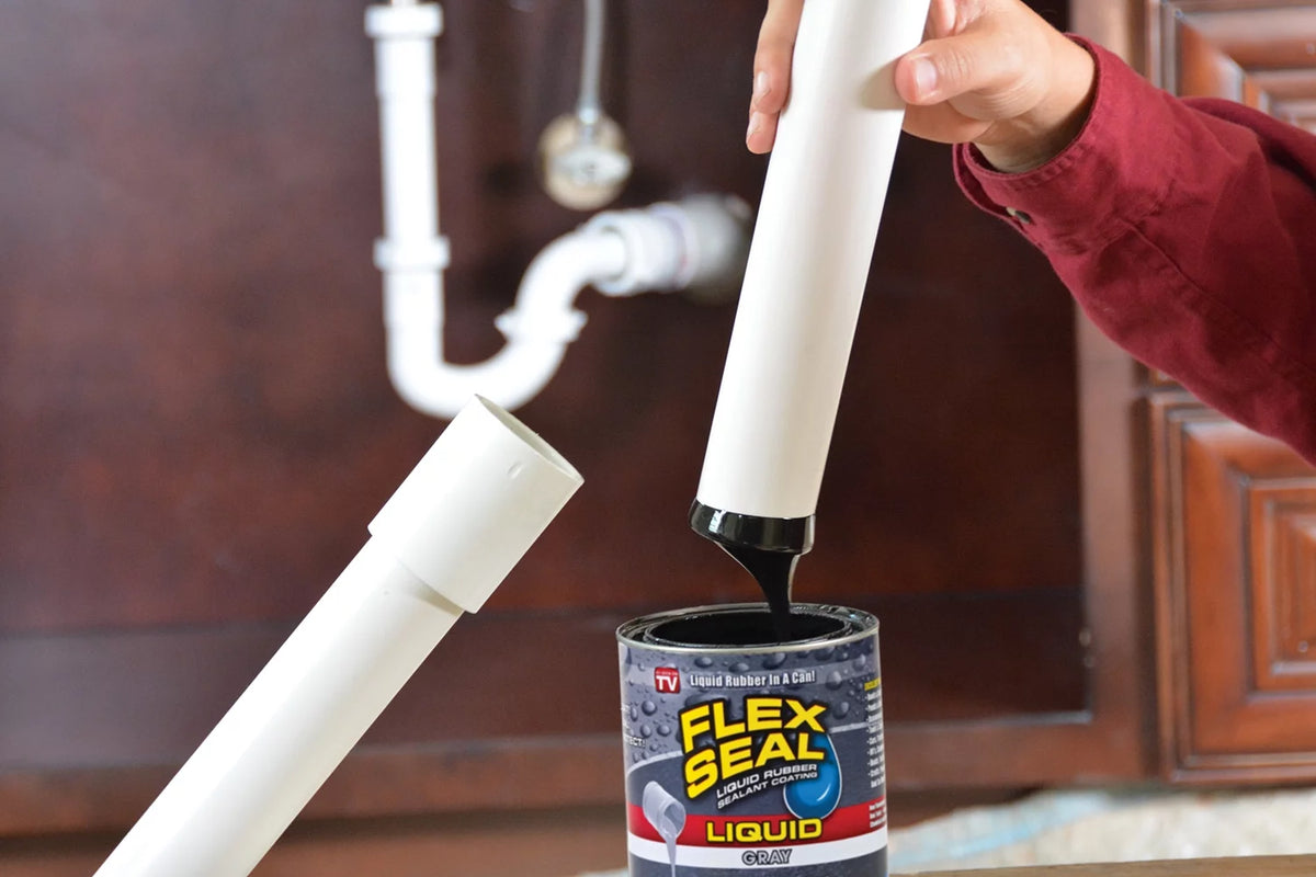 White 32 oz Liquid Rubber Sealant Coating V776350