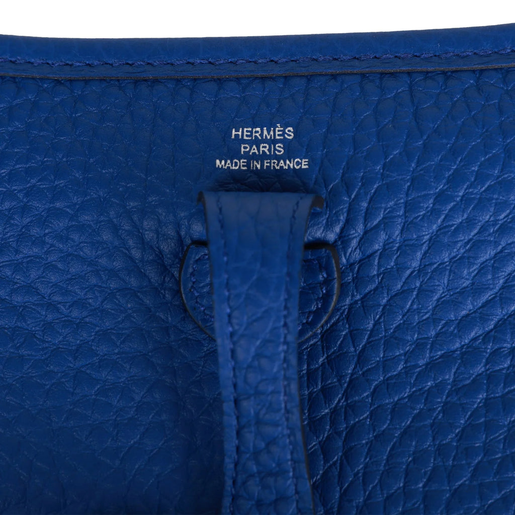 Bleu Royal Clemence Palladium Hardware Bag O27662