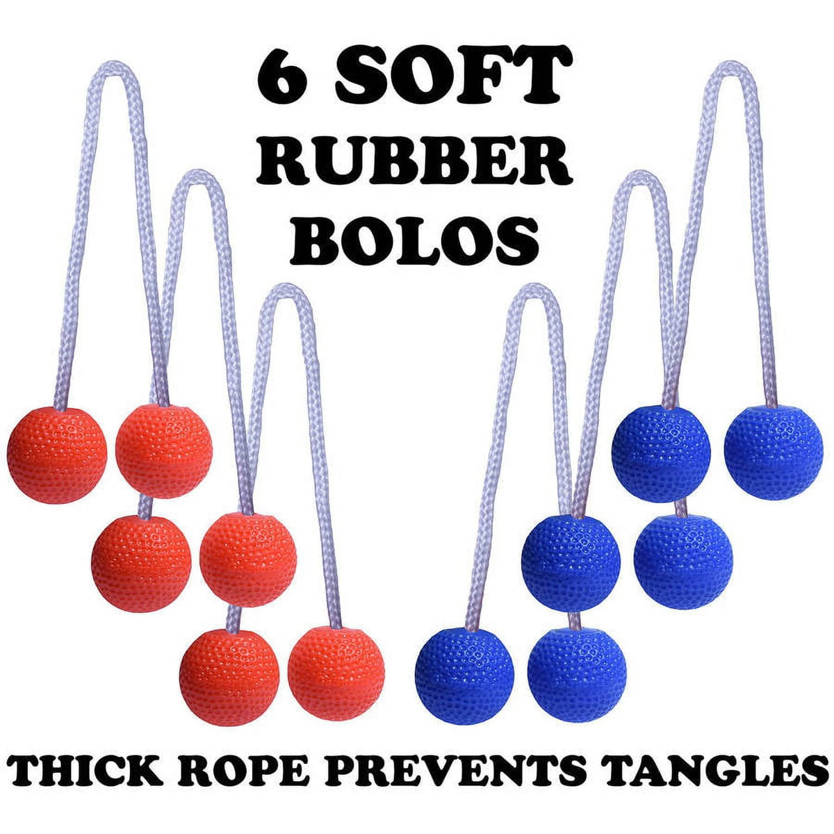 Ladder Toss Game with 6 Bolo Balls V5381