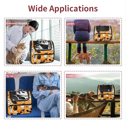 Soft Sided Pet Carrier for Small Medium Cats Dogs K8047
