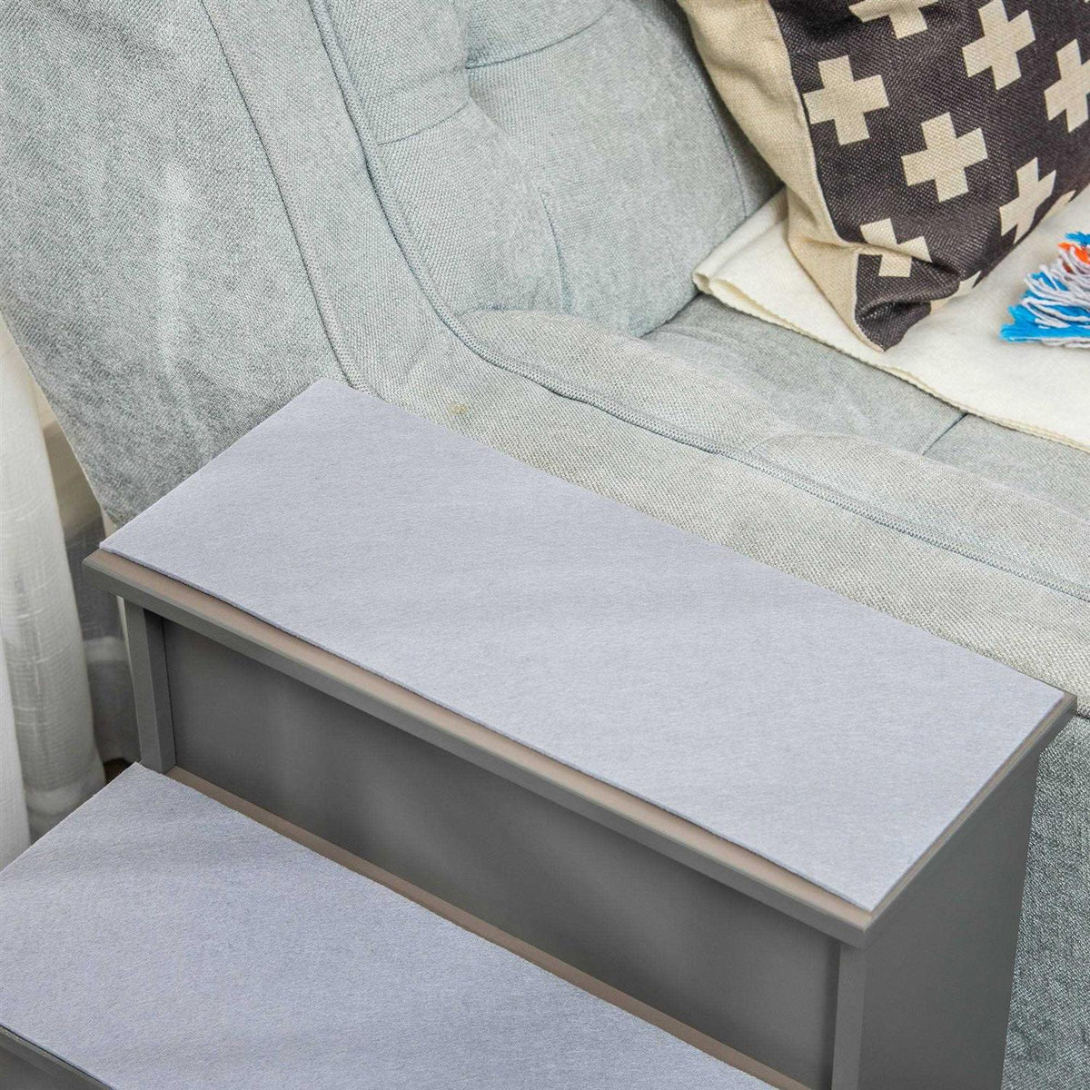 Small Pet Steps with Cushioned Removable Covering S127360