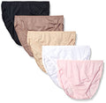 5 Pack Microfiber Hi-Cut Panties A771