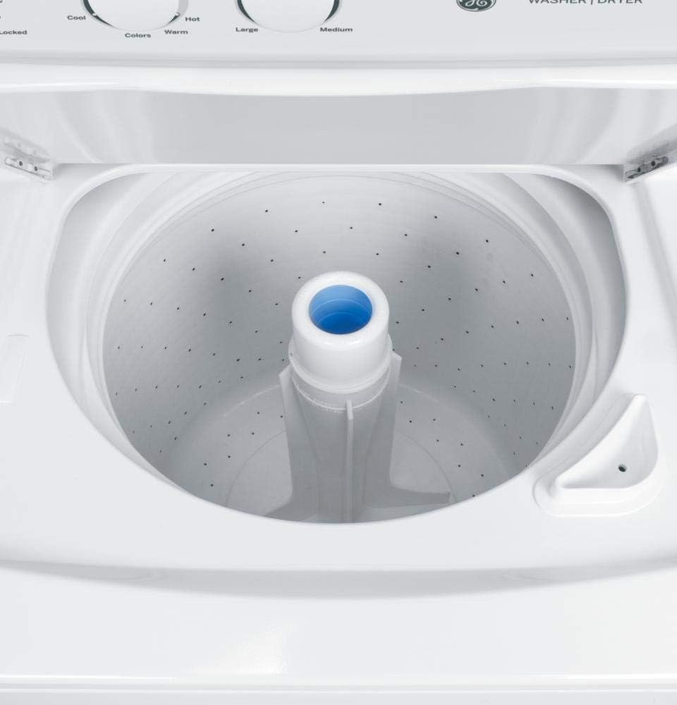 White 27" Unitized Washer and Electric Dryer S9421