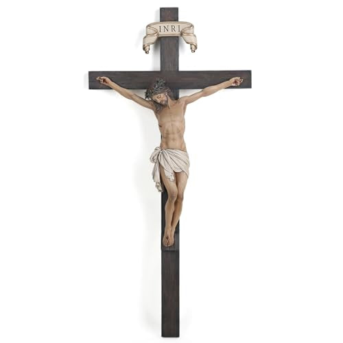 24" H Catholic Crucifix Wall Cross X91207