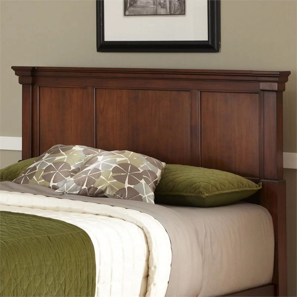 Brown Wood King Headboard L142