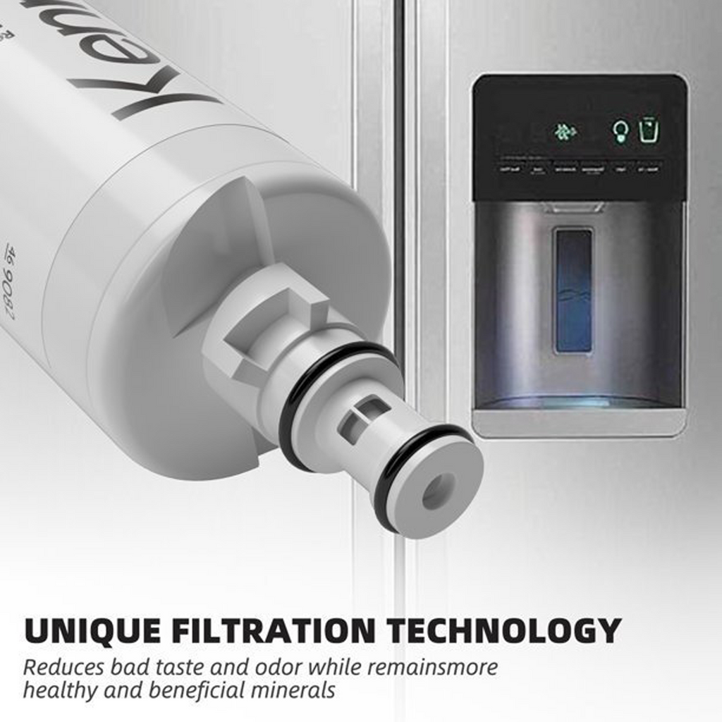 4 Pack Refrigerator Water Filter Replacement F907127