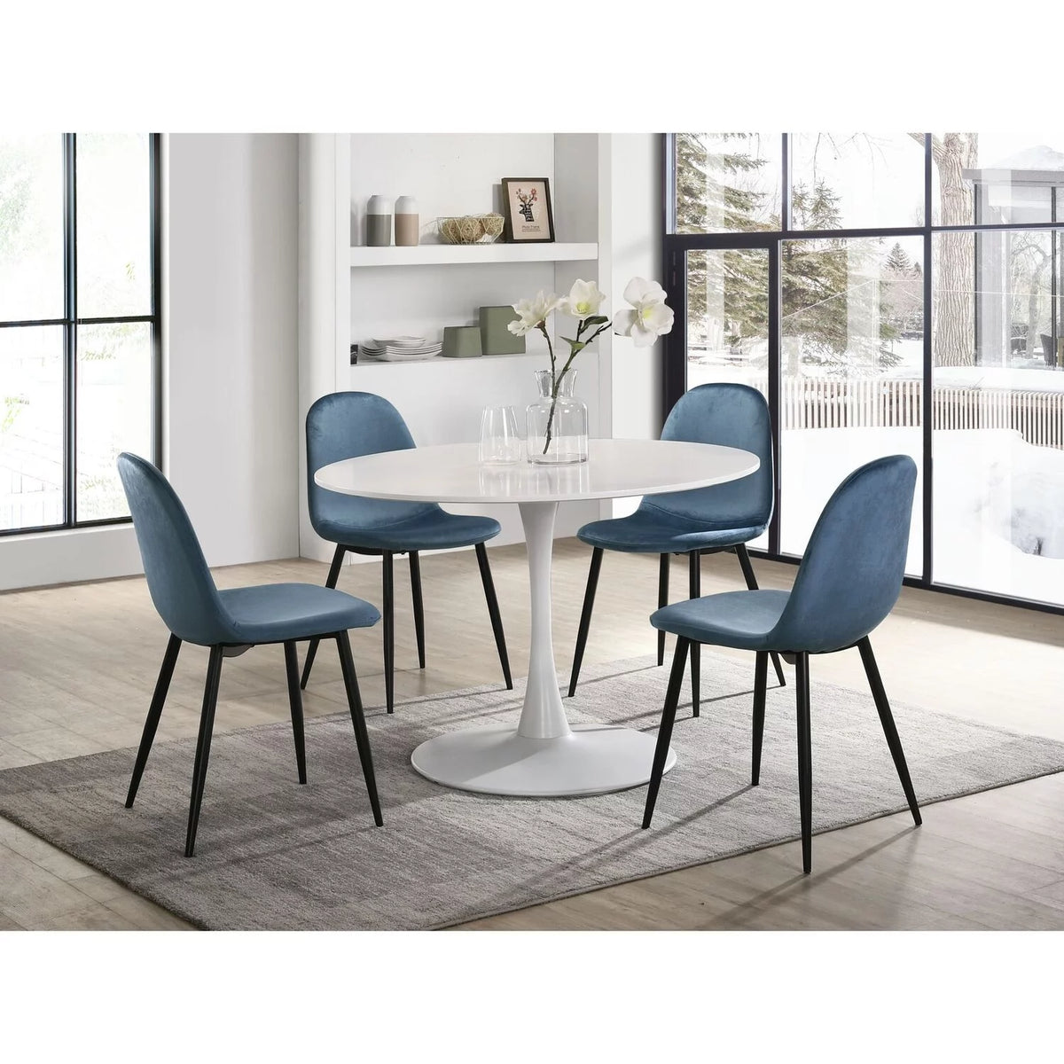 Navy 5PC Dining Set L74295