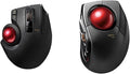 Black Thumb-Operated Trackball Mouse V4886