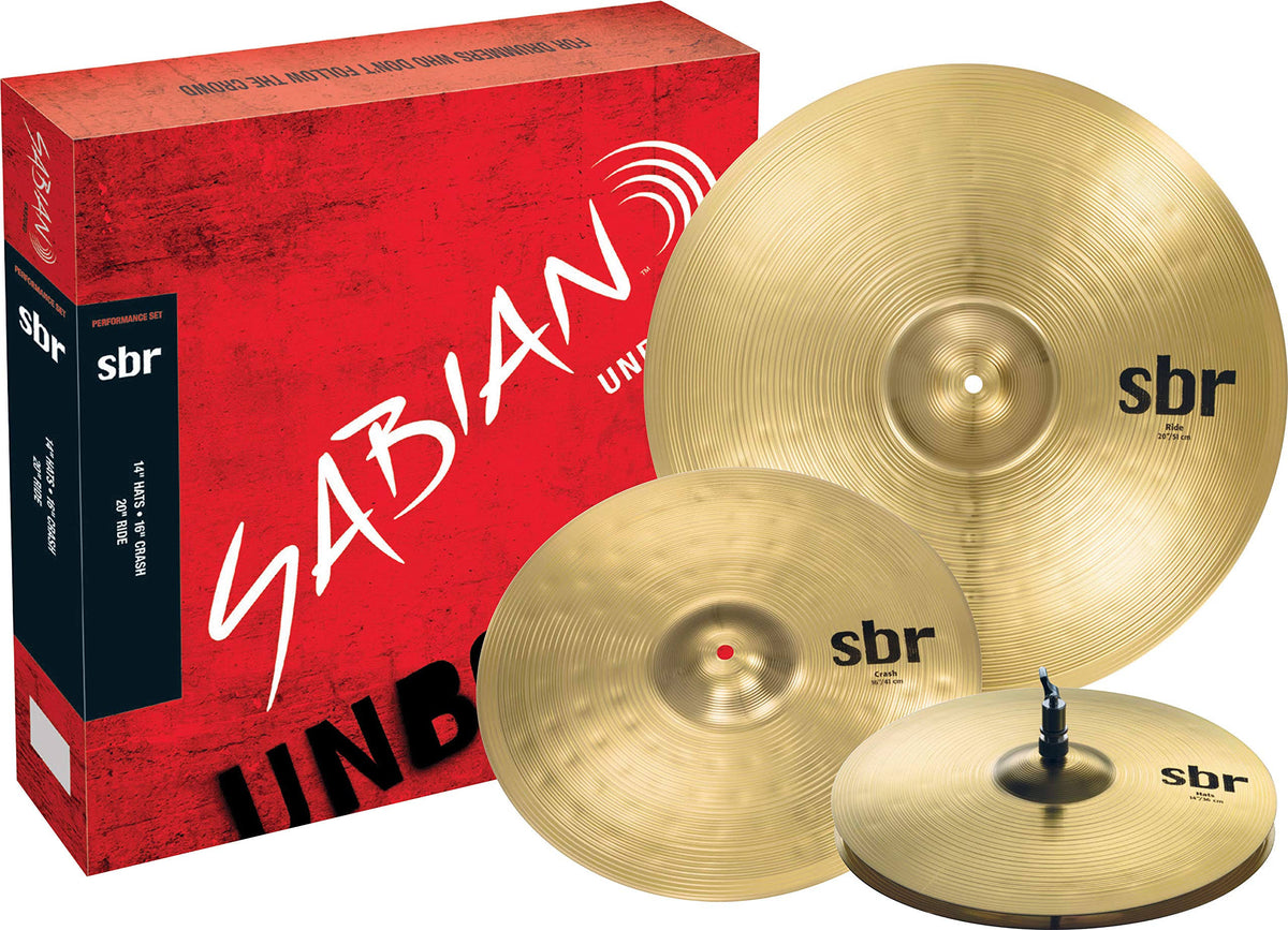 3-Piece Brass Cymbal Set L45120