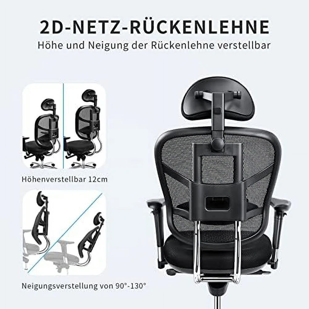 Ergonomic Mesh Office Chair with Lumbar Support R4041