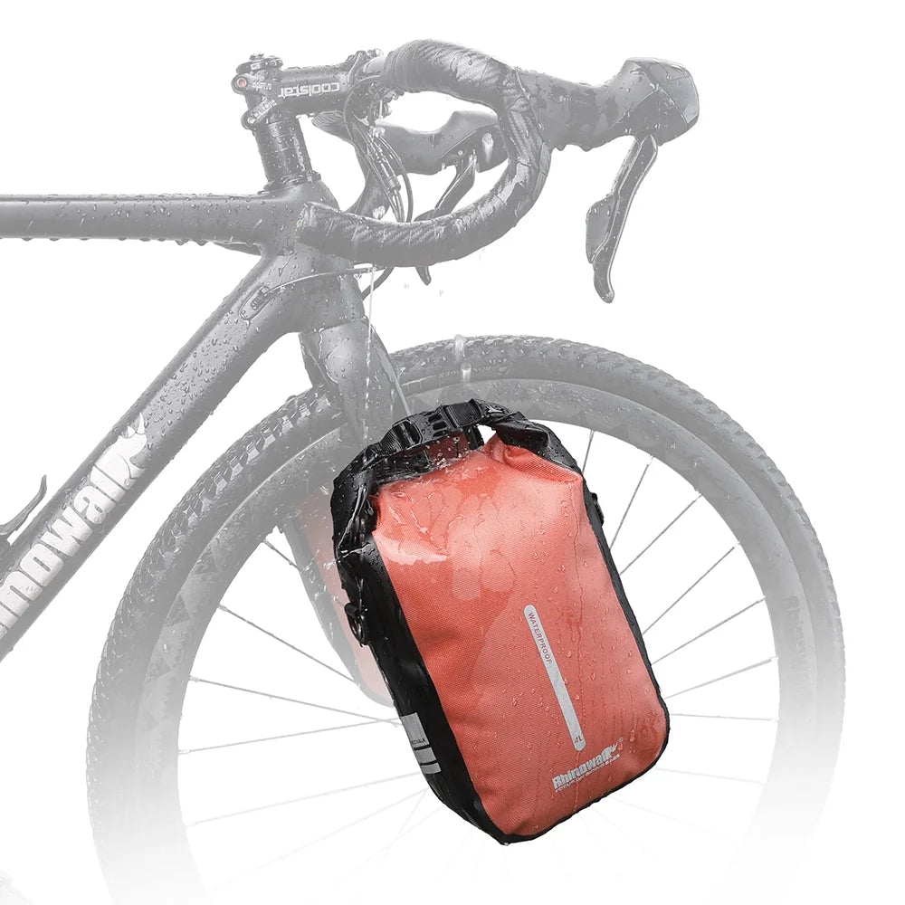 4L Bike Front Fork Bag Waterproof Cycling Bag R573415