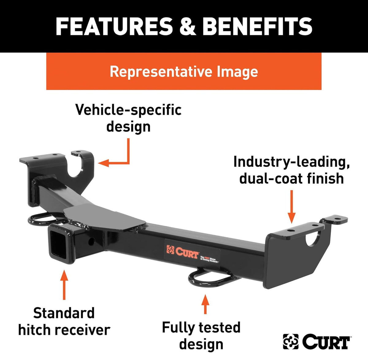 2-Inch Front Receiver Hitch Y139