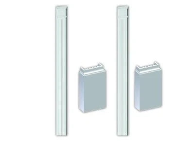 Adjustable Fluted Polyurethane Pilaster, 1 Pair J474946