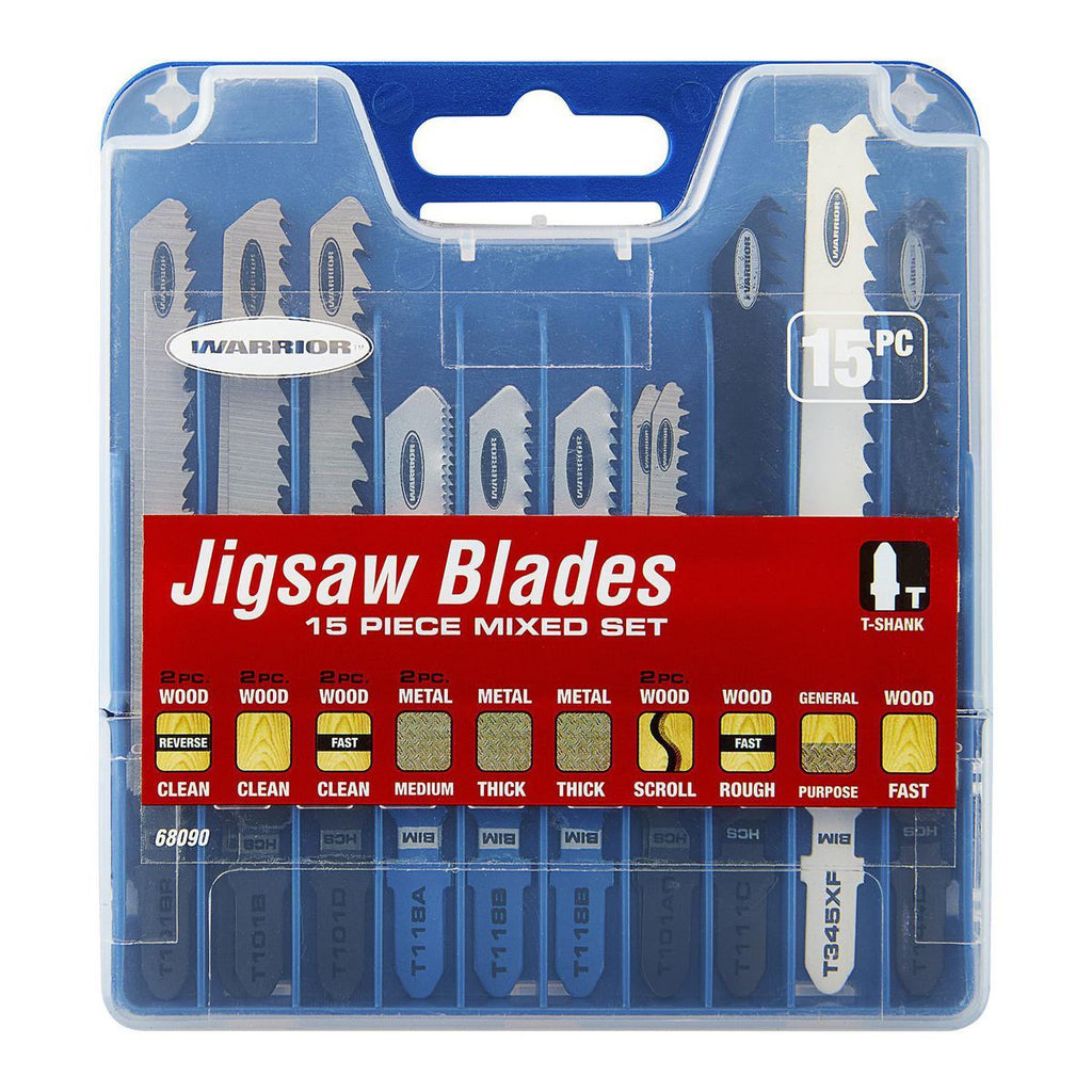 General Purpose Jig Saw Blade Set, 15-Piece N8731
