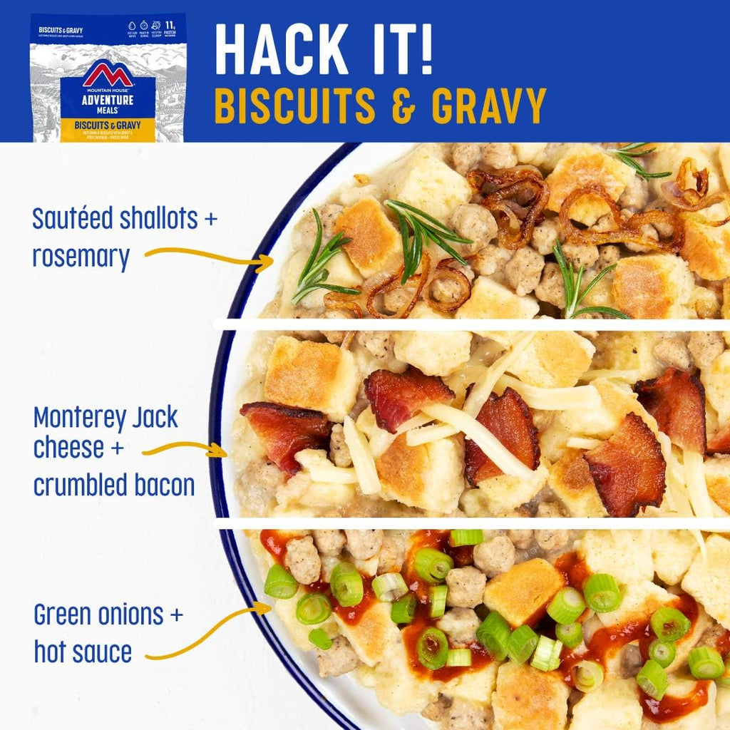 6-Pack Freeze Dried Biscuits & Gravy I495978