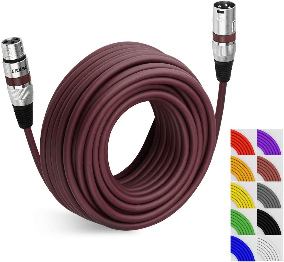 50 Ft 4 Pack XLR Microphone Cable H98710