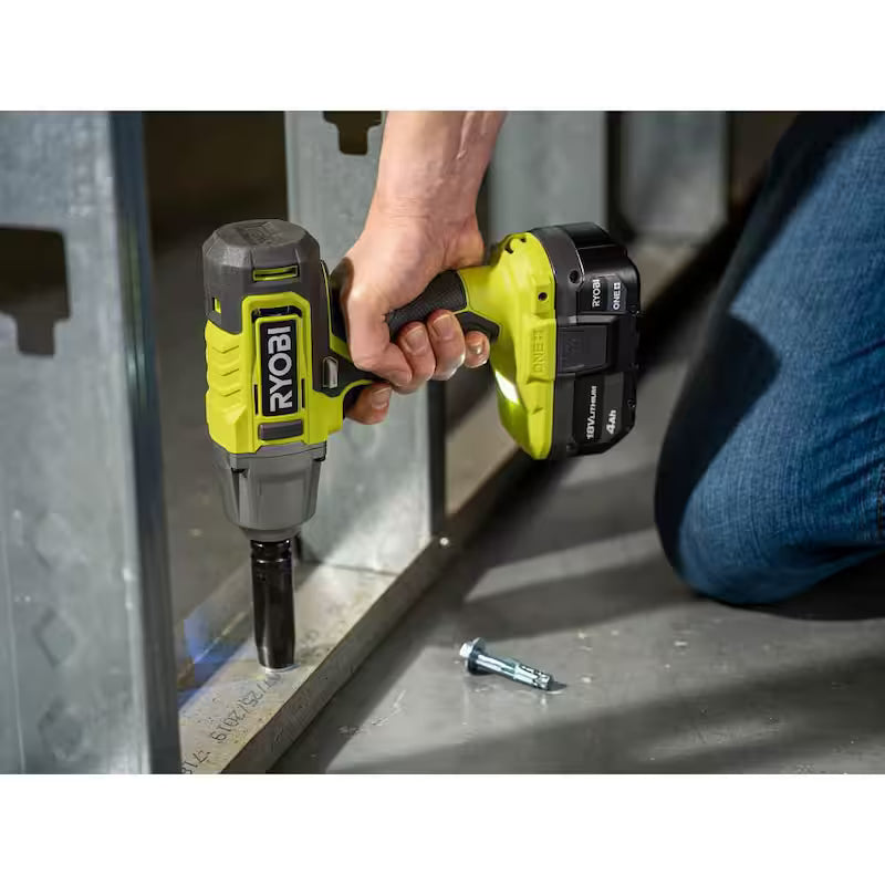 18V Cordless 1/2 in. Impact Wrench Kit with Battery and Charger Z57734
