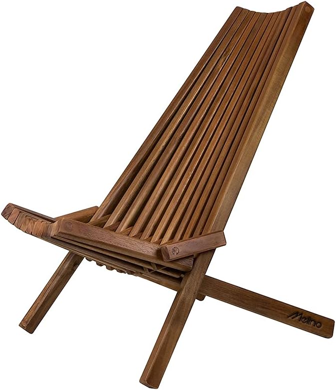 Folding Acacia Wood Outdoor Chair A18221