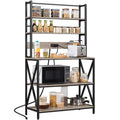 5-Tier Kitchen Baker's Rack with Hutch X463285