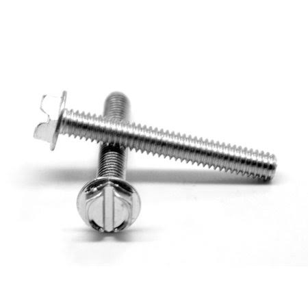 #10-32 x 2 Fine Thread Machine Screw Slotted Hex Washer Head Low Carbon Steel Zinc Plated Pk 1500 X440597
