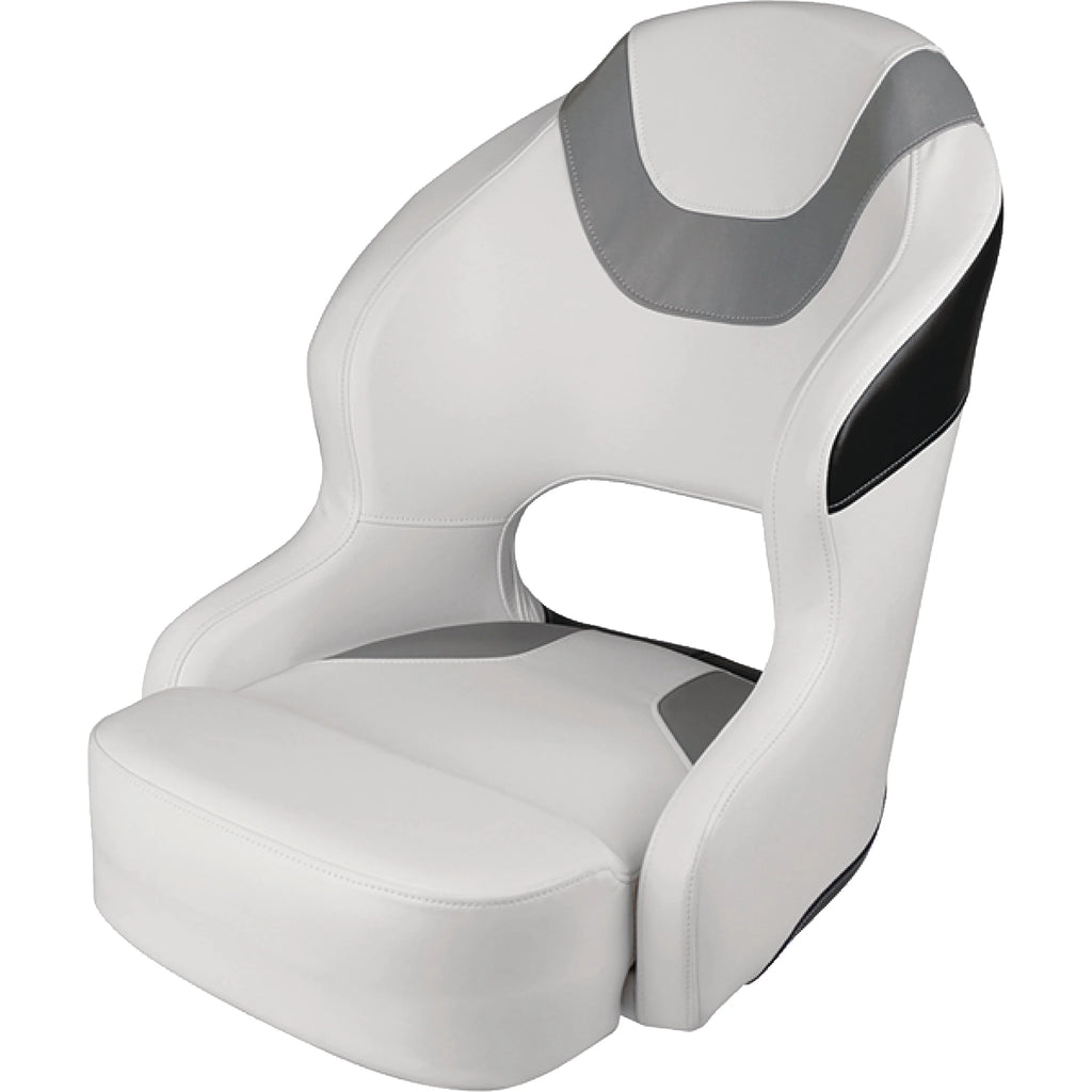 White Grey Navy Bucket Seat V330295