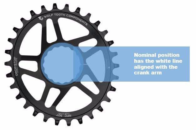 Elliptical Drop-Stop Chainring 32T V107969