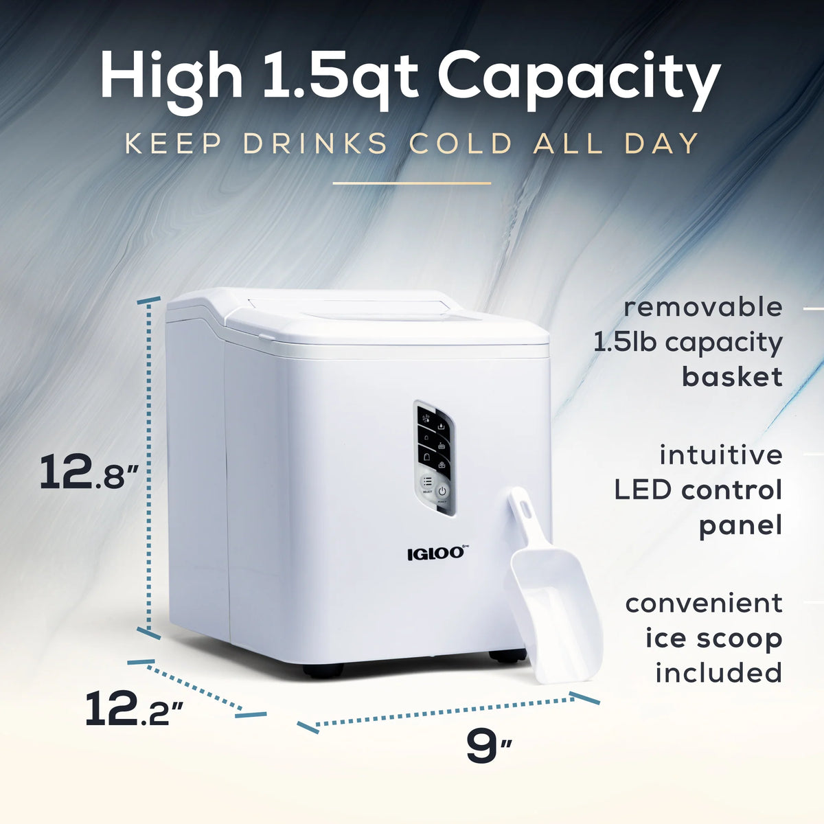 Automatic Self-Cleaning Ice Maker K17132