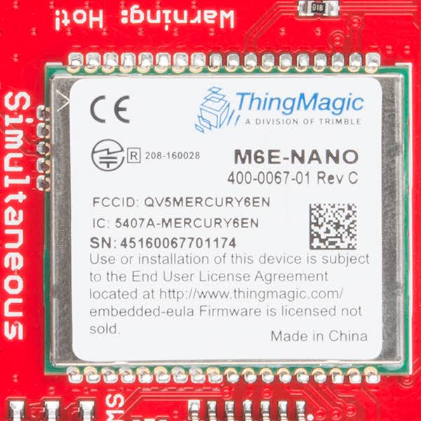 Simultaneous RFID Reader J15520