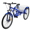 7-Speed 3 Wheeled Adult Tricycle with Cargo Basket H645271