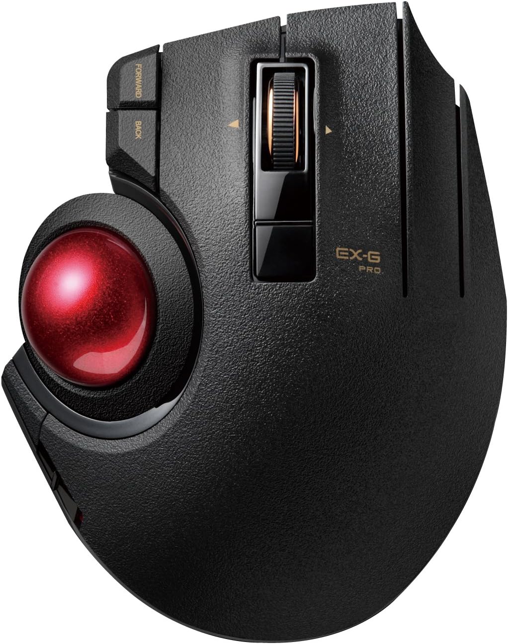 Black Thumb-Operated Trackball Mouse V4886
